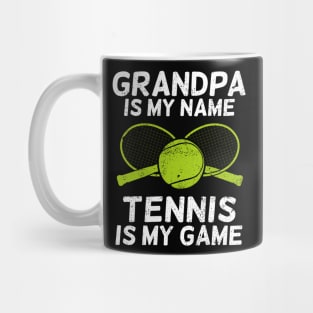 Tennis Grandpa Grandfather Gift Mug